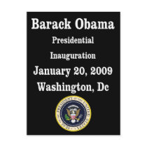 Obama Inauguration Souvenir Collectors postcards