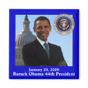 Obama Inauguration souvenir magnets