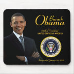 Obama Inauguration Souvenir Mousepad
