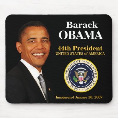 Obama Inauguration Souvenir Mousepad by inauguration_2009
