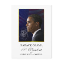 Obama Inauguration Souvenir Postcard by inauguration_2009 Obama Inauguration Souvenir Postcard