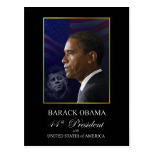 Obama Inauguration Souvenir Postcard - Customized