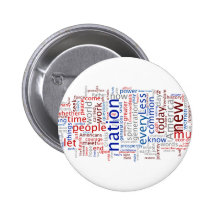 Obama Inauguration Speech Button