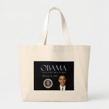 Obama inauguration tote bag