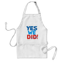 Obama Inauguration 'Yes We Did' Aprons