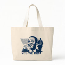 Obama Inauguration Yes We Did bags