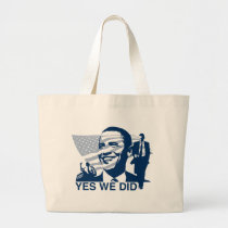 Obama Inauguration Yes We Did bags