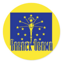 Obama INDIANA Sticker