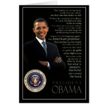 Obama inspiration card