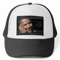 Obama Inspirational Quote Hat