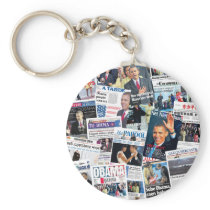 Obama International Inauguration Keychain
