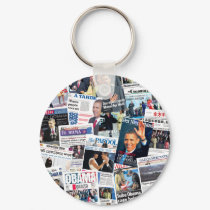 Obama International Inauguration Keychain by democrattotheend Obama International Inauguration Keychain