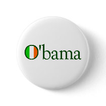 Obama Irish buttons