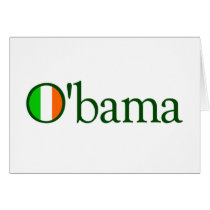 Obama Irish cards