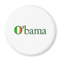 Obama Irish Magnet