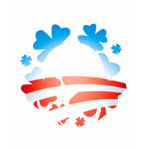 Obama Irish Shamrocks t-shirts