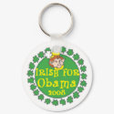 Obama Irish St. Patrick's Day keychains by samappleby Obama Irish St. Patrick's Day keychains