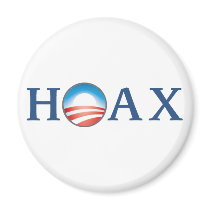 Obama is a HOAX Fridge Magnet
