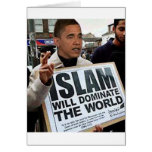 Obama is a Muslim. cards
