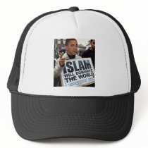 Obama is a Muslim. hats by nowaytoislam Obama is a Muslim. hats