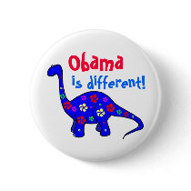 Obama is different! Button by patcallum Obama is different! Button