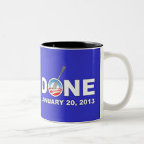 Obama is Done mugs