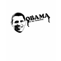 Obama is my homeboy female tee. t-shirts