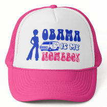 Obama Is My Homeboy hats