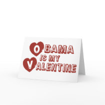 Obama is my Valentine cards