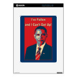 Obama "I've Fallen" Product Decals For iPad