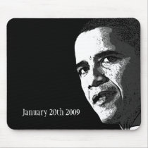 Obama - January 20th 2009 - Mousepad