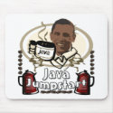 Obama Java Jumpstart mousepads by BarackObamaShop Obama Java Jumpstart mousepads