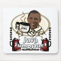 Obama Java Jumpstart mousepads by BarackObamaShop Obama Java Jumpstart mousepads