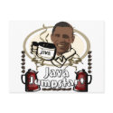 Obama Java Jumpstart postcards by BarackObamaShop Obama Java Jumpstart postcards