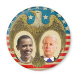 Obama JBiden Retro Magnet