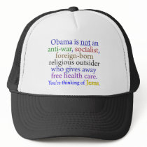 Obama & Jesus Mesh Hat