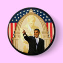 OBama/JFK Retro Style Button by elfyboy OBama/JFK Retro Style Button