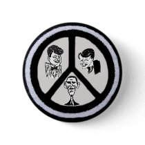 Obama/JFK/RFK Peace Button