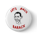 Obama JFK-Style Button