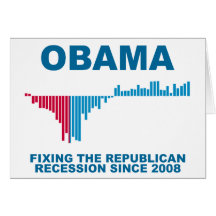 Obama Job Growth Graph Card