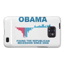 Obama Job Growth Graph Samsung Galaxy S Case