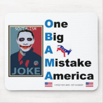 OBAMA jOKE mousepads by ConservativePresence OBAMA jOKE mousepads