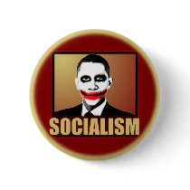 Obama Joker - Socialism Pins