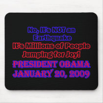 Obama Joy 3- Customized mousepads