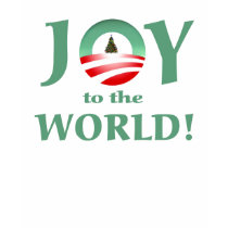 Obama joy to the world christmas t-shirt