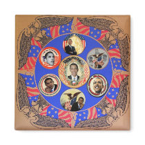 Obama Kaleidoscope Magnet