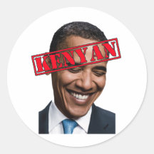 Obama Kenyan Birther Stickers