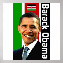 Obama Kenyan Heritage Poster