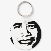 OBAMA KEYCHAIN by bigfigdesign OBAMA KEYCHAIN