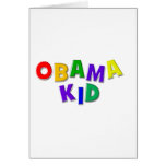 Obama kid greeting card